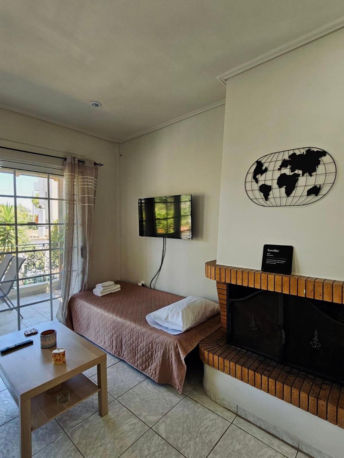 Ferienwohnung One Artemis Near The Sea And The Airport Exterior foto